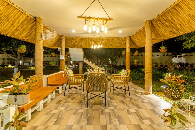 Forest Mud Villas | One Rustic Mud House with Shared Pool, Gazebo and Garden | 30 mins from Haridwar – photo 4