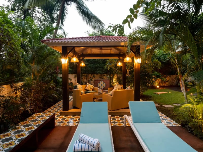 Dahlia | Tropical 4-BHK Villa With Private Pool, Gazebo, Garden | Near Baga & Calangute Beaches – photo 7