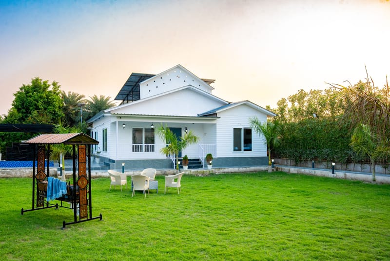 Nathaniel | Pet-friendly 3-BHK Farmhouse With Private Pool, Gazebo & Lush Garden – photo 41