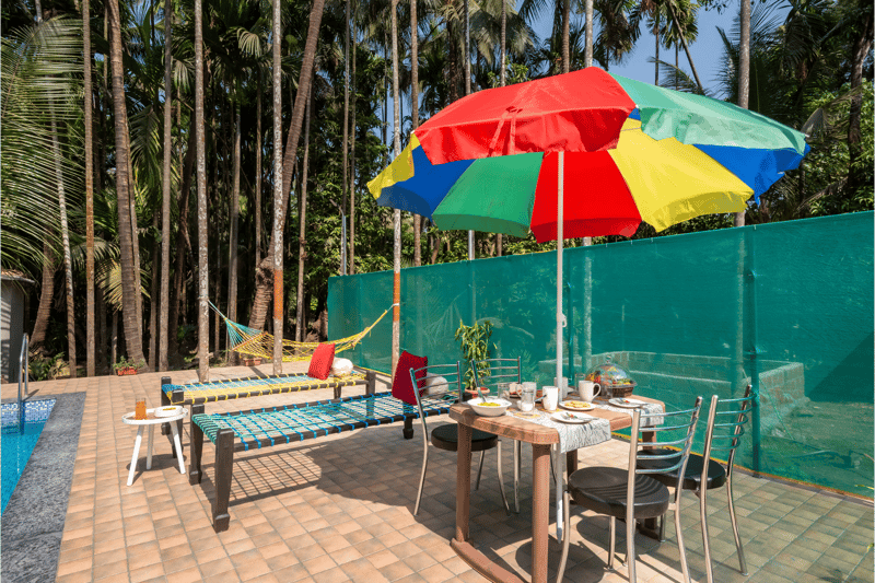 Cabanas Retreat | Tropical 5-BHK Escape Near Revdanda Beach With Private Pool, Garden & Outdoor Dining  – photo 6