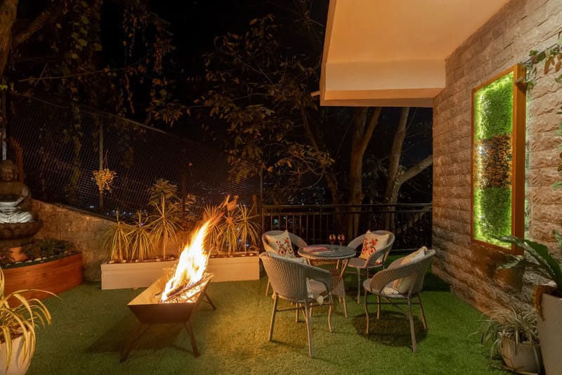Walnut Stays | Pet-Friendly 3-BHK Hilltop Getaway with Common Garden & Gazebo – photo 20