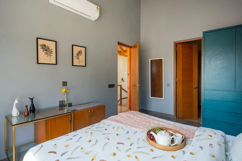 Villa Aarna | Tropical 3-BHK Villa Near Ozran Beach With Private Pool & Lounge Area – photo 36