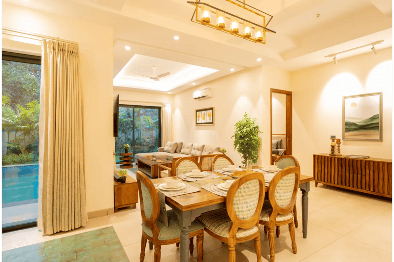 Laguna Quest | 4-BHK | Pvt Pool & Garden | Bar – photo 12