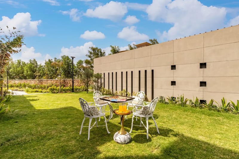 Snehzy | Charming Pet-friendly 3-BHK Villa With Private Pool, Garden, Gazebo Amidst Aravalli Hills – photo 10