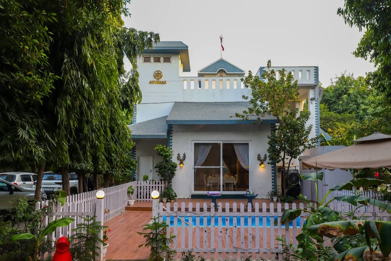 Anugrah Farm | 2-BHK Farmstay+ Kids’ Room with Pvt Pool, Jacuzzi & Lush Garden – photo 41