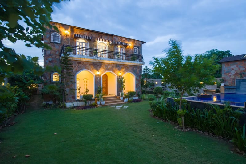 Oakwood Villa | 3-BHK | Pvt Pool | Lush Garden | Party Hall – photo 29
