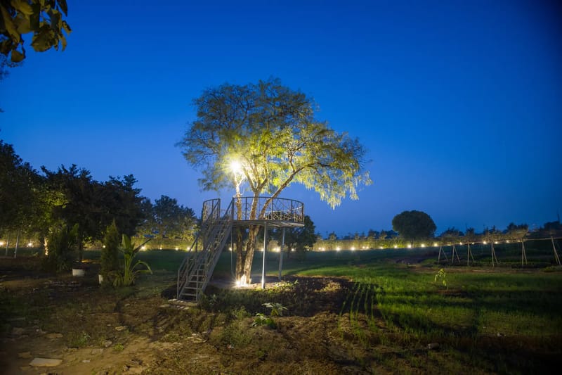 Hidden Oasis | 4-BHK | Mud house | Container | Gazebo | Garden | Pool | Machan | Pet-friendly  – photo 15