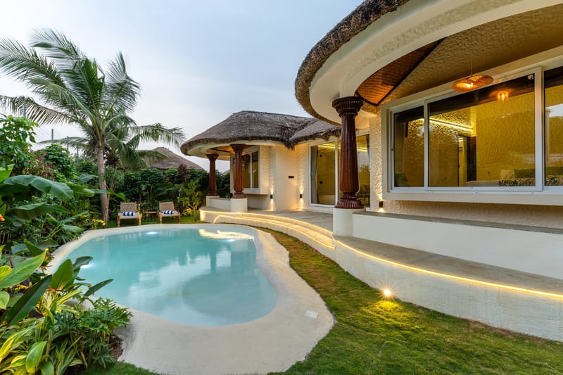 Mallai by ELIVAAS | 1-BHK With Private Garden, Sit out, & Plunge Pool | 15 Mins from Panch Ratnas – photo 2