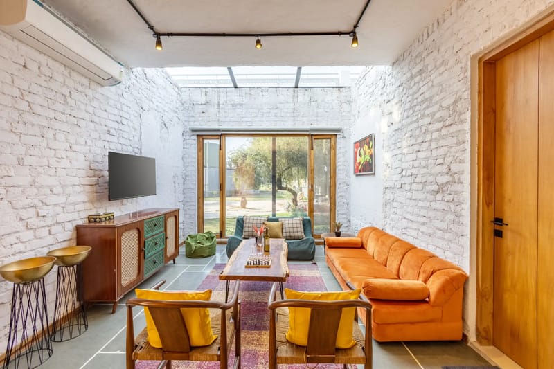 Hidden Oasis | 4-BHK | Mud house | Container | Gazebo | Garden | Pool | Machan | Pet-friendly  – photo 20
