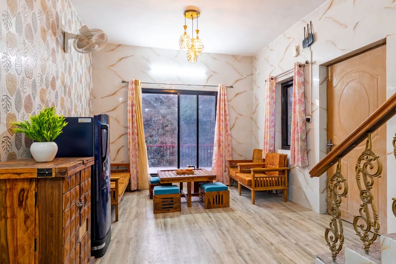 Vyasa Resorts | 2-BHK Duplex Cottage With Lounge Area, Balcony & Picturesque Hill Views| 5 mins From Mussorie Lake – photo 23