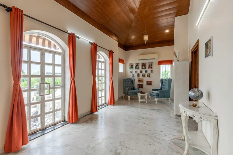 Oakwood Villa | 3-BHK | Pvt Pool | Lush Garden | Party Hall – photo 12
