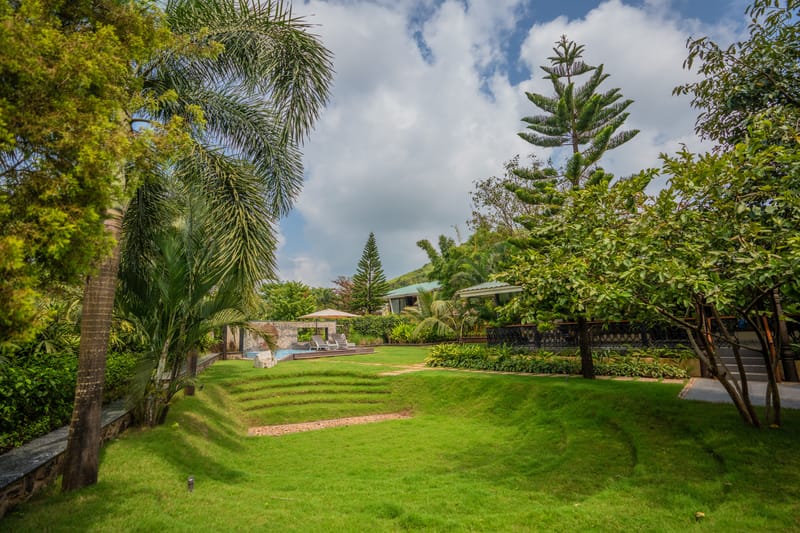 Energise Soul Retreat Vishuddha Villa | Pet-friendly 3-BHK With Jacuzzi, Garden,  Bonfire Pit & Shared Pool, Spiritual Sanctuary and Restro – photo 8