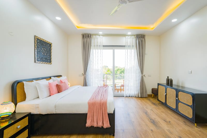 AdhiVa Retreat | 5-BHK Farmhouse with Private Pool, Bar & Lush Garden – photo 35