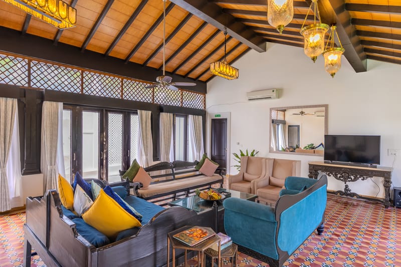 Villa Seine | Indo-Portuguese 3-BHK villa with Private pool Near Candolim Beach & Coconut Tree Road Marra – photo 22
