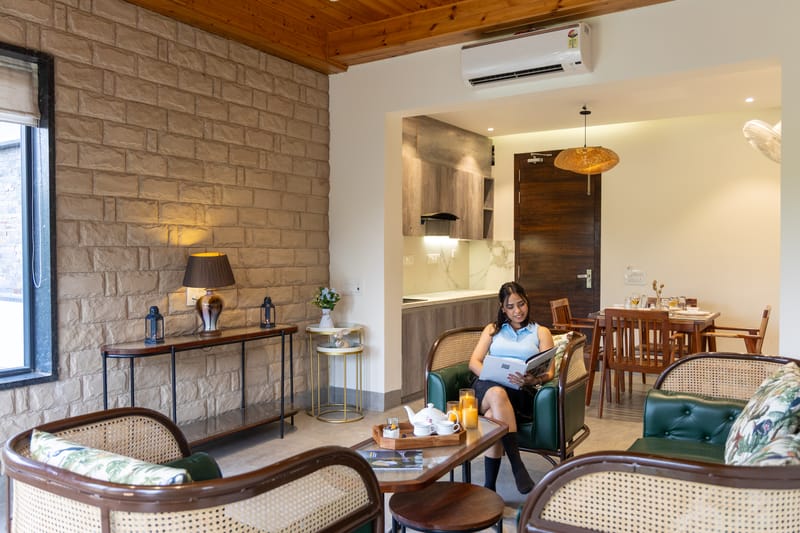 Aranya Library Maison | 6-BHK Villa With kid’s room, Private Pool, Reading Lounge, Common Lounge & Garden With Forest Views – photo 42