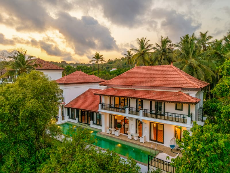 Villa Seine | Indo-Portuguese 3-BHK villa with Private pool Near Candolim Beach & Coconut Tree Road Marra – photo 35