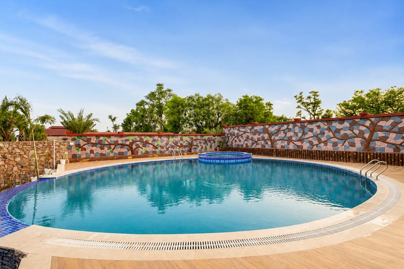 Gold Palm Macaroon | Family Suite in a Serene Resort with Shared Pool, Dining, & Garden | Near Popular Tourist Attractions – photo 3
