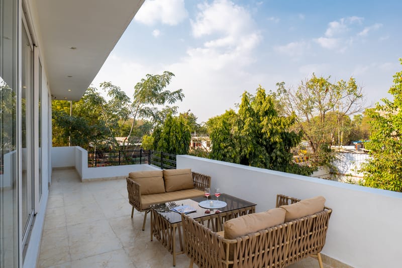 Kuber Vatika | 6-BHK Pet-friendly Villa with Private Pool and Garden Sit Out Area – photo 9