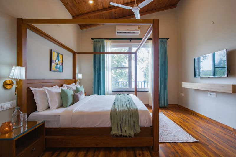 Twin Chalets | 4-BHK  Pet-friendly Escape With Valley-facing lawn, Terrace & 2 Living Rooms – photo 27