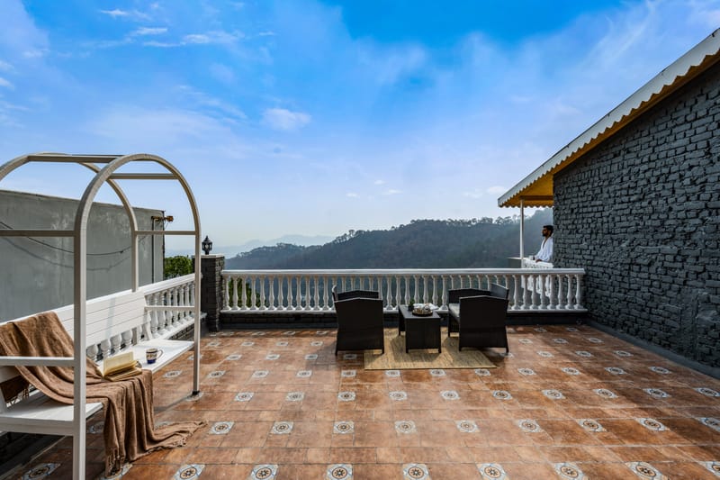 Beyond the Curb | 3- BHK Villa with Private Jacuzzi, Open-air Terrace & Hill Views – photo 26