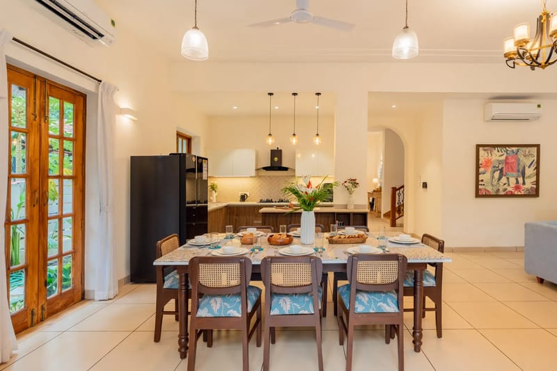 Casa Amore | 4-BHK Portuguese-Inspired Twin Villas In a Secluded Estate with Private Pools & Mini Bars | Close to Calangute & Baga Beach – photo 12