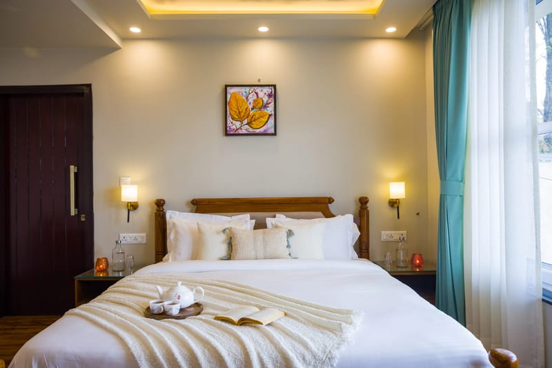 Twin Chalets | 4-BHK  Pet-friendly Escape With Valley-facing lawn, Terrace & 2 Living Rooms – photo 28