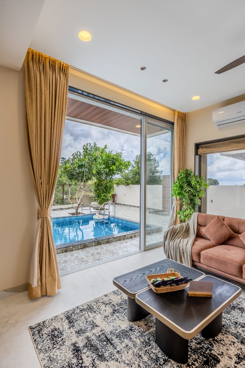 SK Villa | 4-BHK Retreat with Private Pool, Sit-Out & 360° Panoramic Views, Near Korigad Fort – photo 7