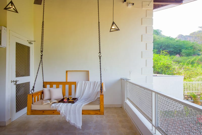 Ramgarh Wild Retreat | Elegant Colonial-Style 2-BHK Villa Amidst the Hills with Private Pool & Garden – photo 11