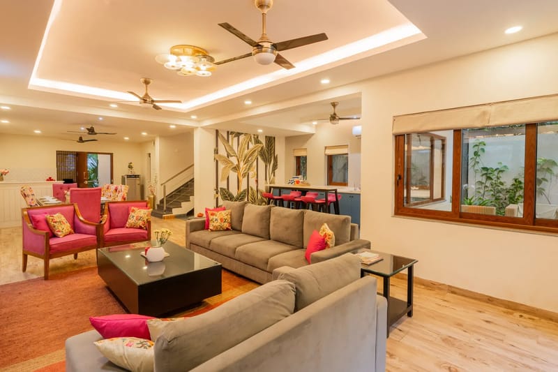 Villa Anasa | 4-BHK | Pvt Pool | Garden | Outdoor Sitting Area – photo 15