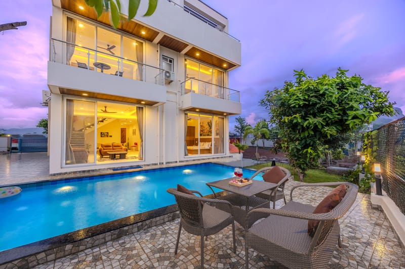 RK Villa | 4-BHK Hideaway with Private Pool, Sit-Out & 360° Panoramic Views, Close to Korigad Fort – photo 7