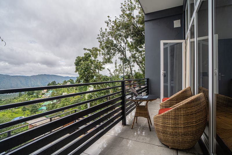 Trio’s Top | Pet-friendly 2-BHK with Attic, Shared Sit-out Area, Stepped Garden & Hill Views – photo 9
