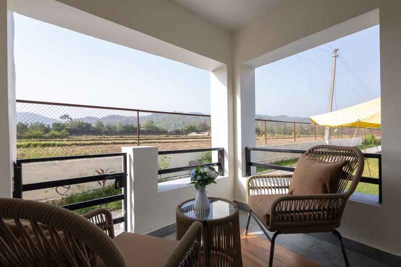 Dhela Jungle Retreat Pebble | Pet- Friendly Suite in a Mini Resort with Shared Pool Near Jhirna Safari Zone  – photo 26
