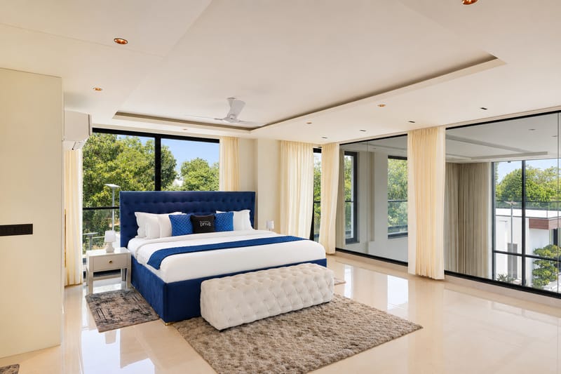 ASK Farms | Refined 4-BHK villa with Theatre Lounge, Pool & Fire BBQ Deck  – photo 44