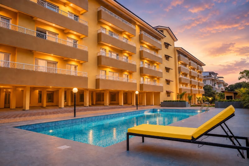 Veera Marina | Charming 2-BHK Apt With Common Pools, Clubhouse & Lift  – photo 2