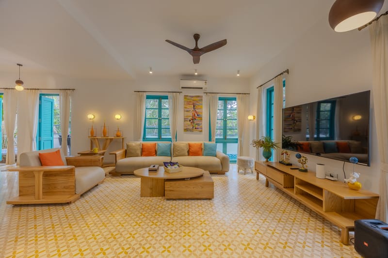 Casa Da Sol | 3-BHK Villa with Private Pool, Lounge Space & Balconies; in a Gated Complex – photo 6