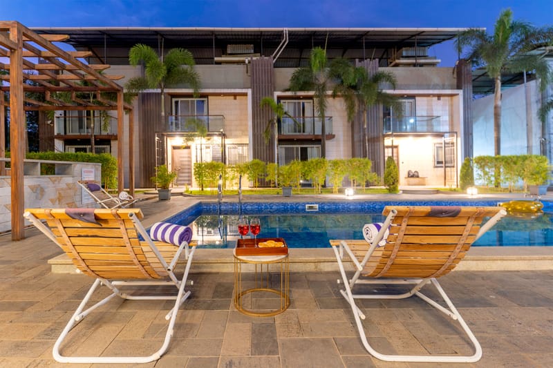 Rosalia | 3-BHK Villa With Shared Pool and Lawn | 5 km from Shree Narayani Dham Temple – photo 7