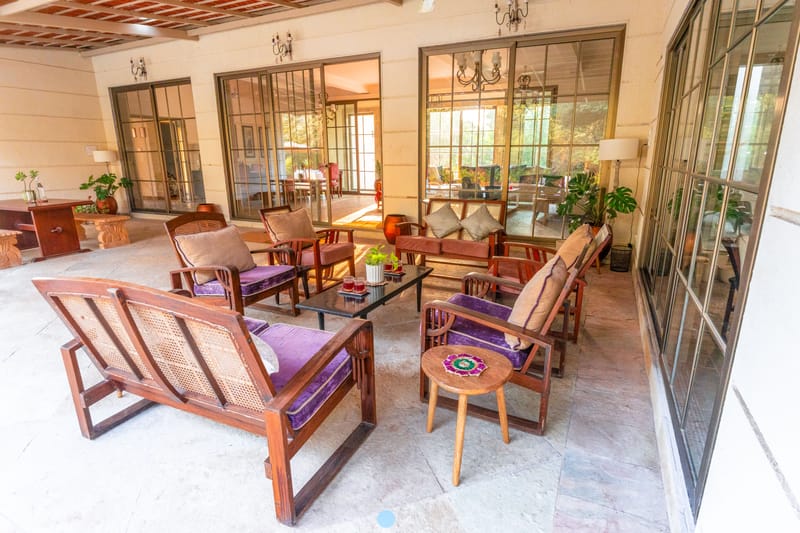 Casa Mocha | 5-BHK Pet-friendly Retreat With Pvt Pool, Verandah & Ent Lounge – photo 30