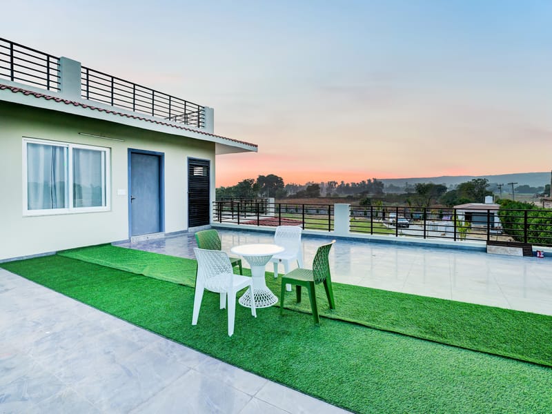 Vijeta Farms | 3-BHK With Private Pool, Lawn, Terrace & Bonfire  – photo 7
