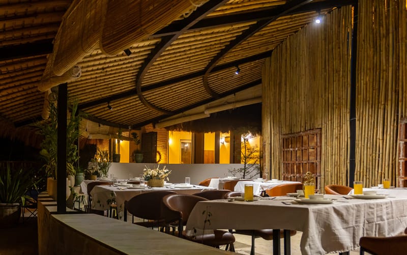 Kimaya Kove | Hut-Style Cottage with Open-Air Shower, Shared Pool, Restaurant, and Garden in Boutique Resort – photo 13