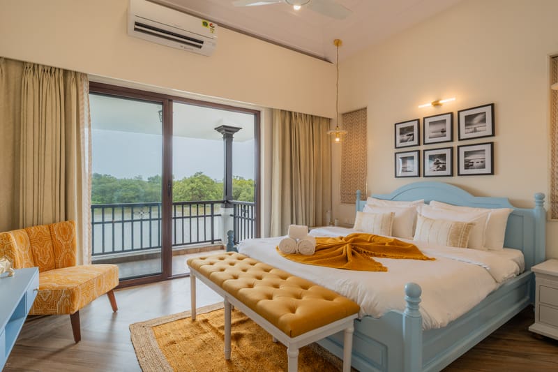 Villa Riviere | Private Riverfront Estate with 6-BHK & 3-BHK, 2 Infinity Pools, Lift, Lounge Area & Kids' Room | 3 Km from Candolim – photo 19