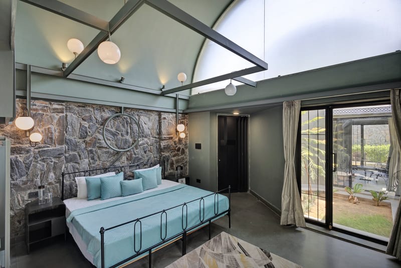 Fernwood | 6-BHK Stone-Clad Estate with Bamboo Cottages, Private Pool, Gazebo & Terrace Garden – photo 20