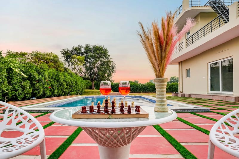 Vijeta Farms | 3-BHK With Private Pool, Lawn, Terrace & Bonfire  – photo 9
