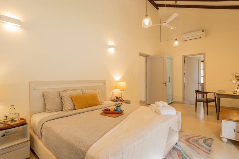 Casa Amore | 4-BHK Portuguese-Inspired Twin Villas In a Secluded Estate with Private Pools & Mini Bars | Close to Calangute & Baga Beach – photo 25