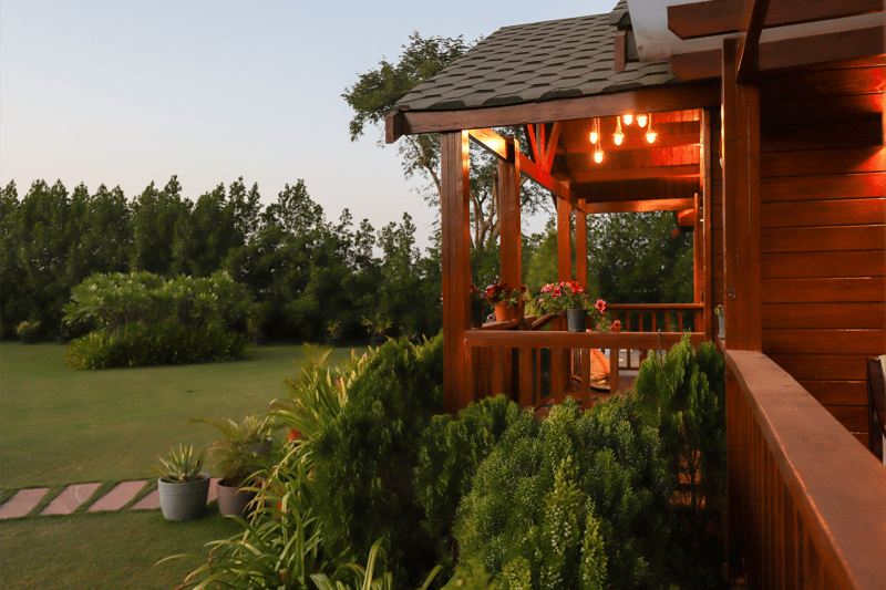 Riveira Hills |  3-BHK Pet-friendly Cottage with Lush Garden, Private Pool  – photo 9
