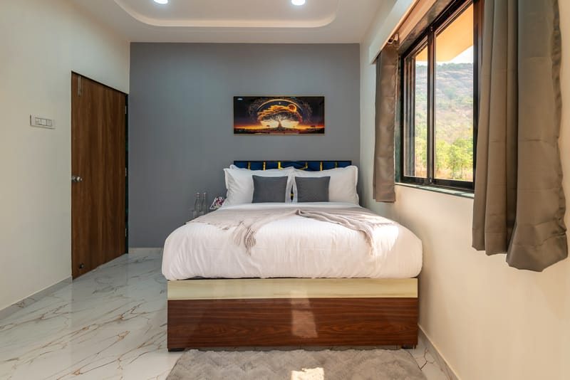 Ansh Villa | 4BHK Private Pool Retreat with Turf & Garden | Near Sahyadri Waterfall – photo 17