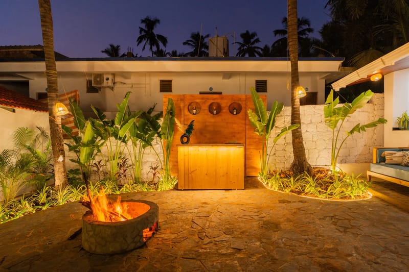 House of Neptune | 1-BHK Boutique Villa | Open Kitchen | Sit-out area | 10 Meters from Ashwem Beach – photo 7