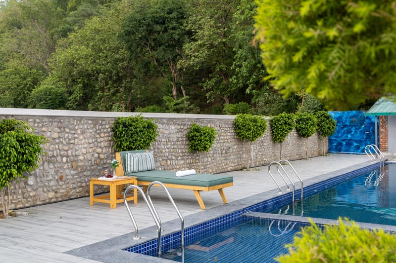 Puvalgarh Farms Thistle | Cottage-style Suite with Shared, Pool, Dining, Garden & Outdoor Sit-out | Near Sitabani Gate – photo 15