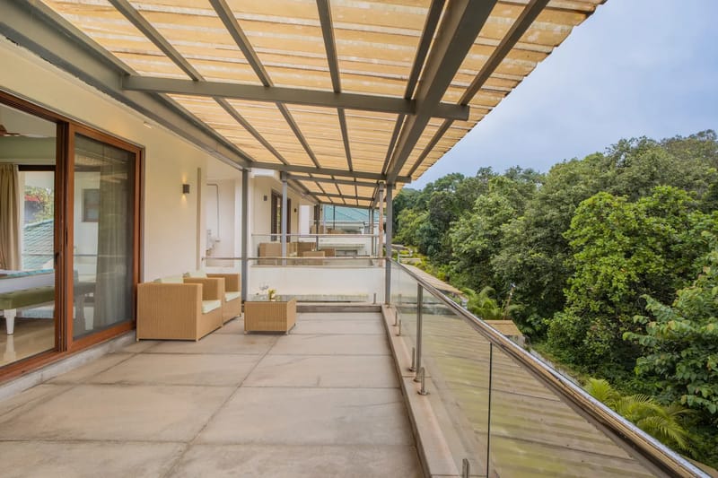 Villa Anasa | 4-BHK | Pvt Pool | Garden | Outdoor Sitting Area – photo 24
