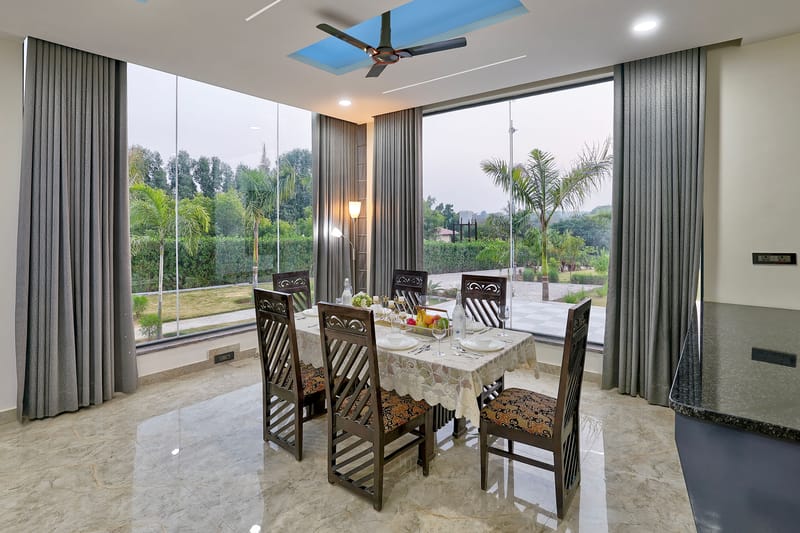 Amaltas | 4 BHK Countryside Hideaway With Pvt Pool, Lush Garden & 360 Aravalli Views – photo 35