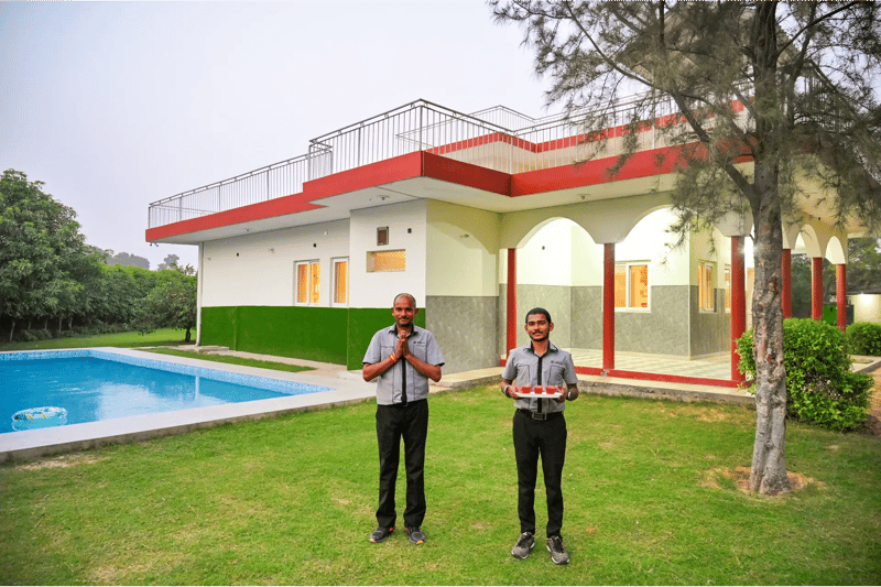Luxe FarmAcre | Pet-friendly 4-BHK Villa With Private Pool, Garden & Terrace – photo 29